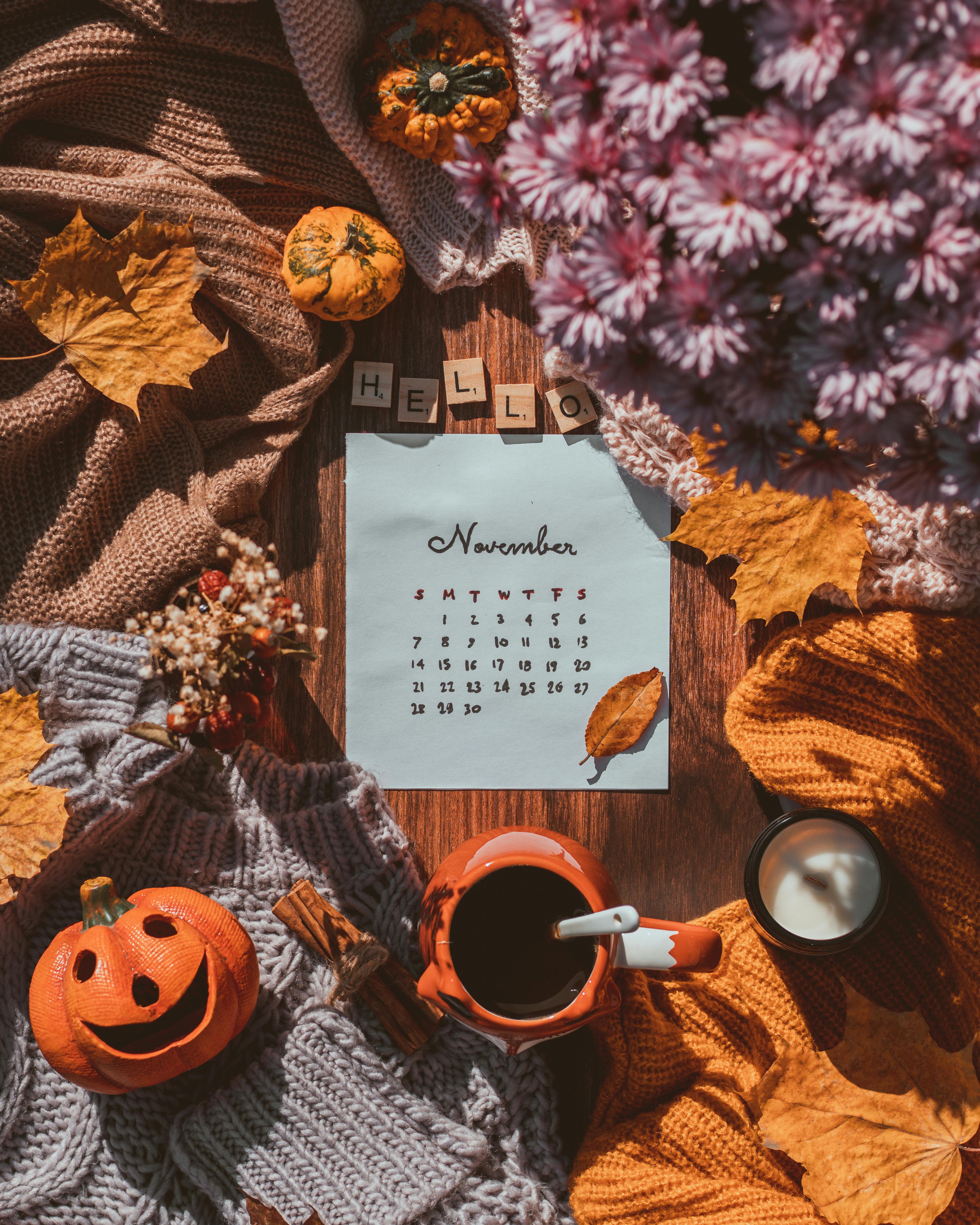 November Backgrounds: Free Download for Your Phone, Tablet or Desktop — The  Morning
