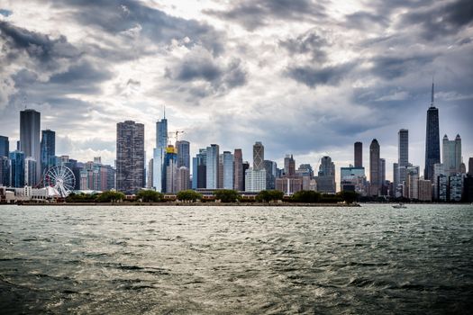 Deep-dish pizza + Italian beef lunch — Chicago