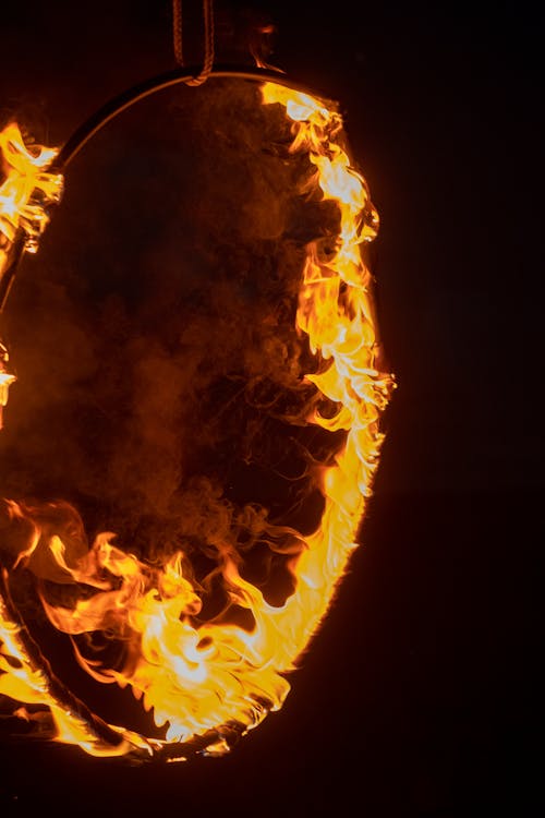 インフェルノ, ダーク, たき火の無料の写真素材