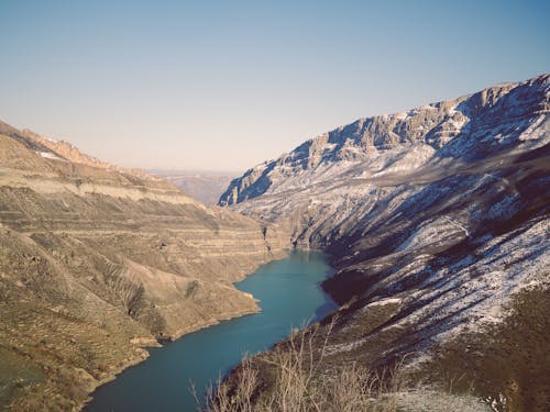 Lake in Mountain Valley