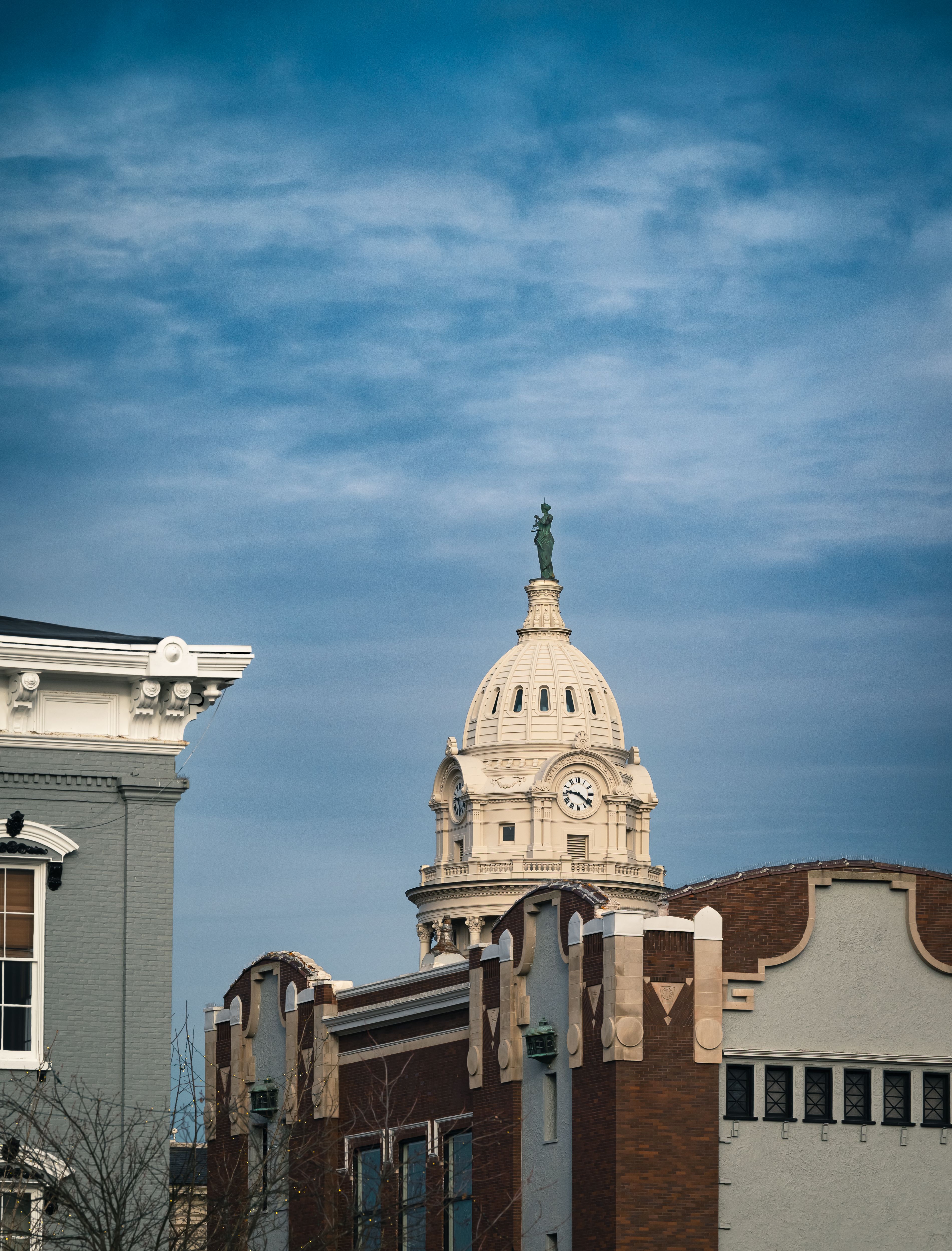 Historic Clock Tower on Architectural Building · Free Stock Photo