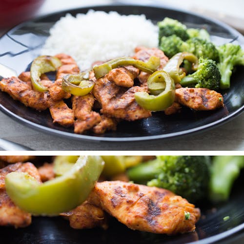 Free stock photo of broccoli, chicken, chipotle chicken