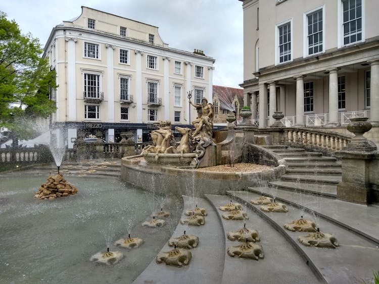 The Fountain Of Neptune Near Signoria Square