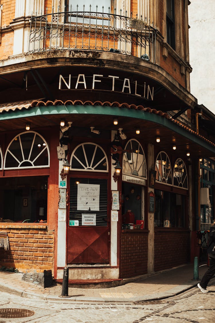 Closed Pub On Street Corner