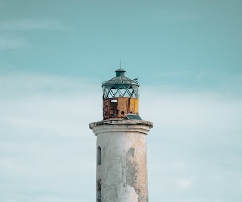 Photograph of an Abandoned Lighthouse