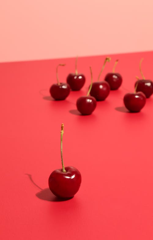 Foto profissional grátis de cerejas, fechar-se, fresco