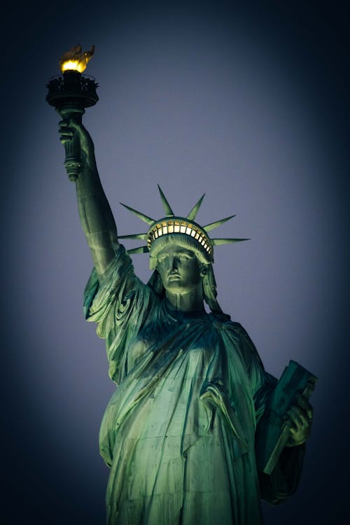 Gratuit Photos gratuites de illuminé, monument, new york city Photos