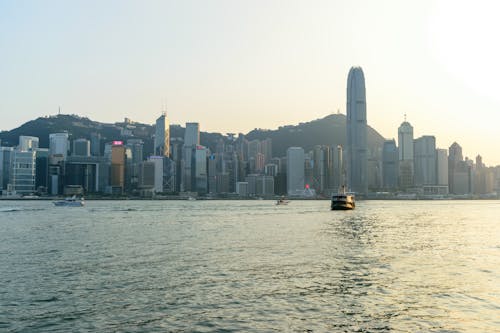 binalar, deniz kenarı, Hongkong içeren Ücretsiz stok fotoğraf