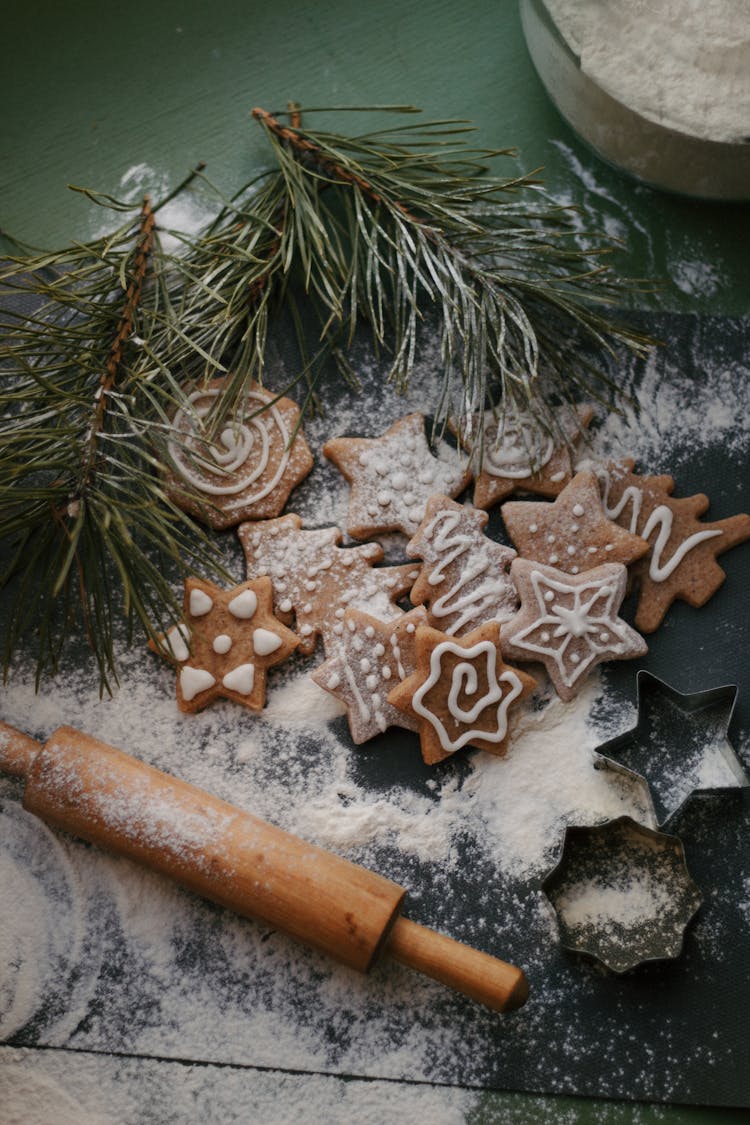 Christmas Gingerbread Cookies 