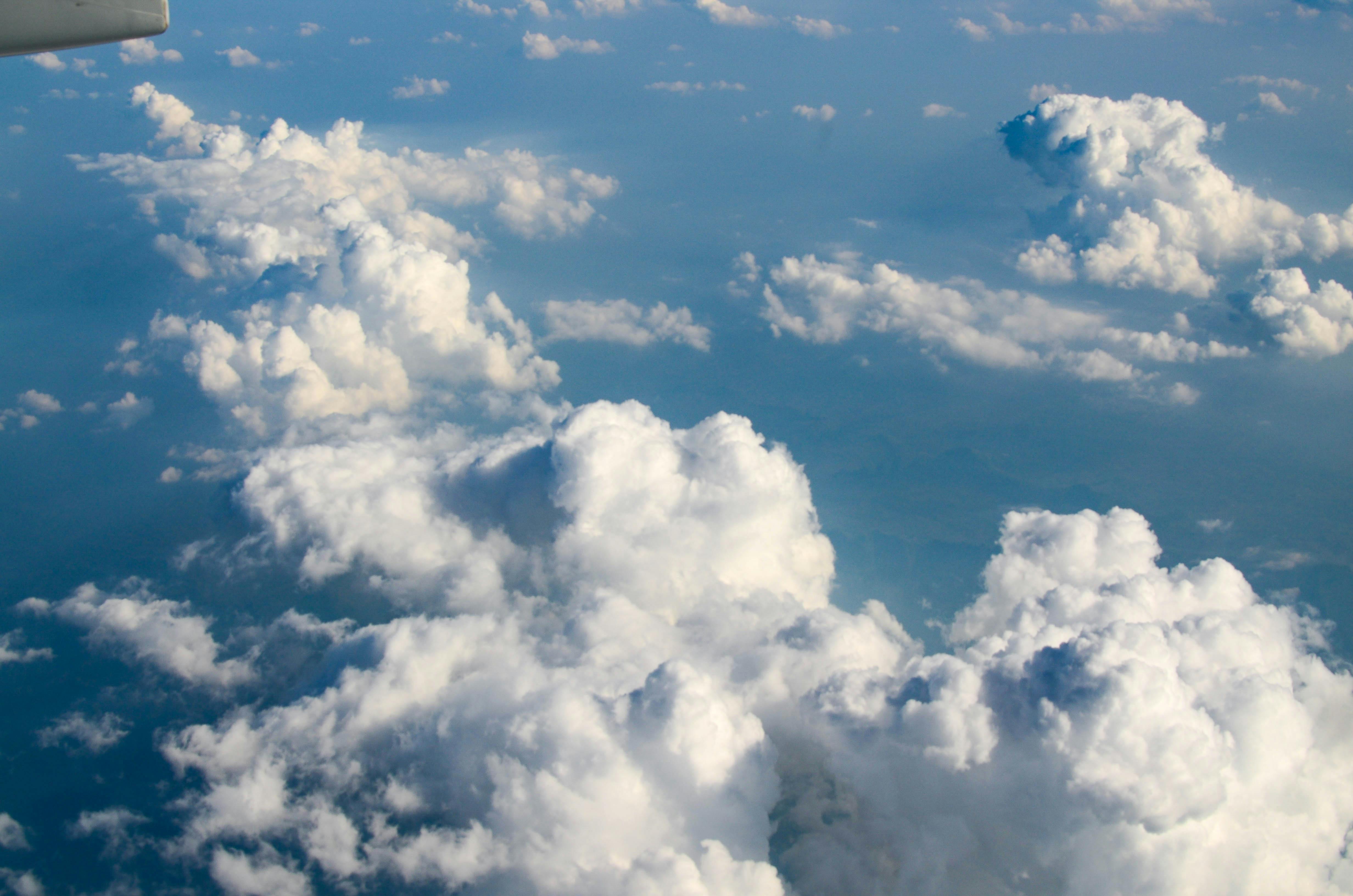 Free stock photo of aerial, aeroplane, air