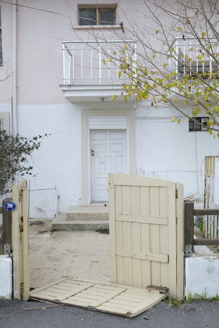 Broken Wooden Gate