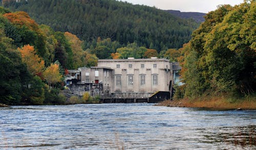 Kostnadsfri bild av byggnad, flod, hus