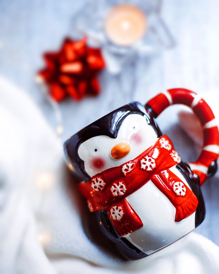 A Christmas Penguin Mug