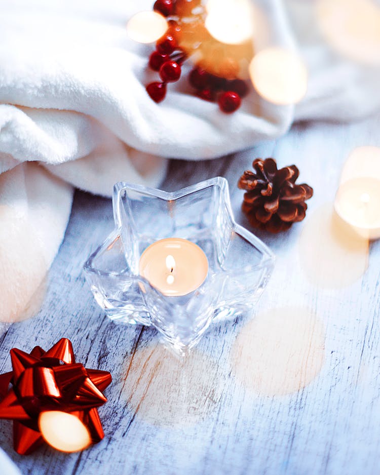 A Candle On The Star Glass