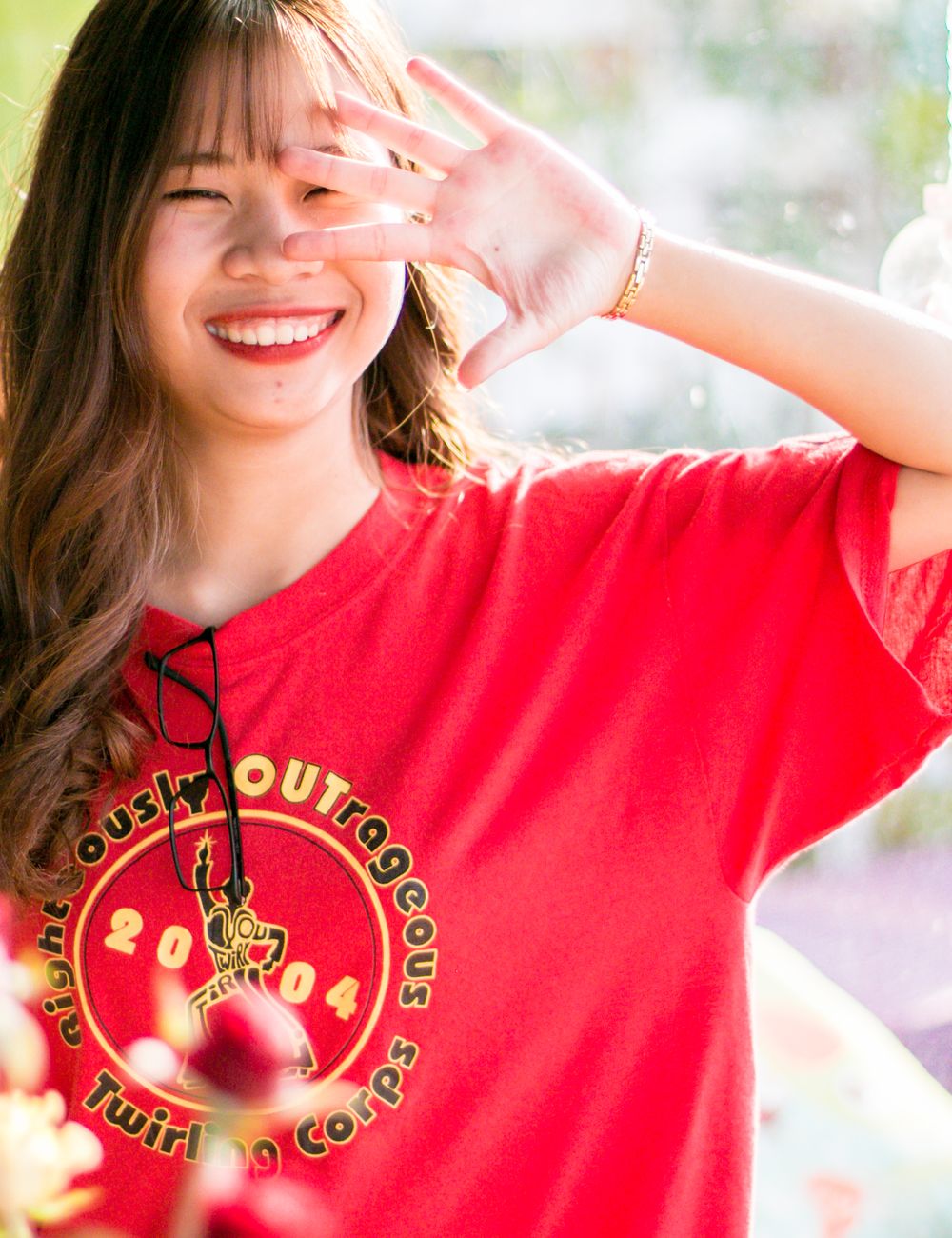 Red Statement Tee