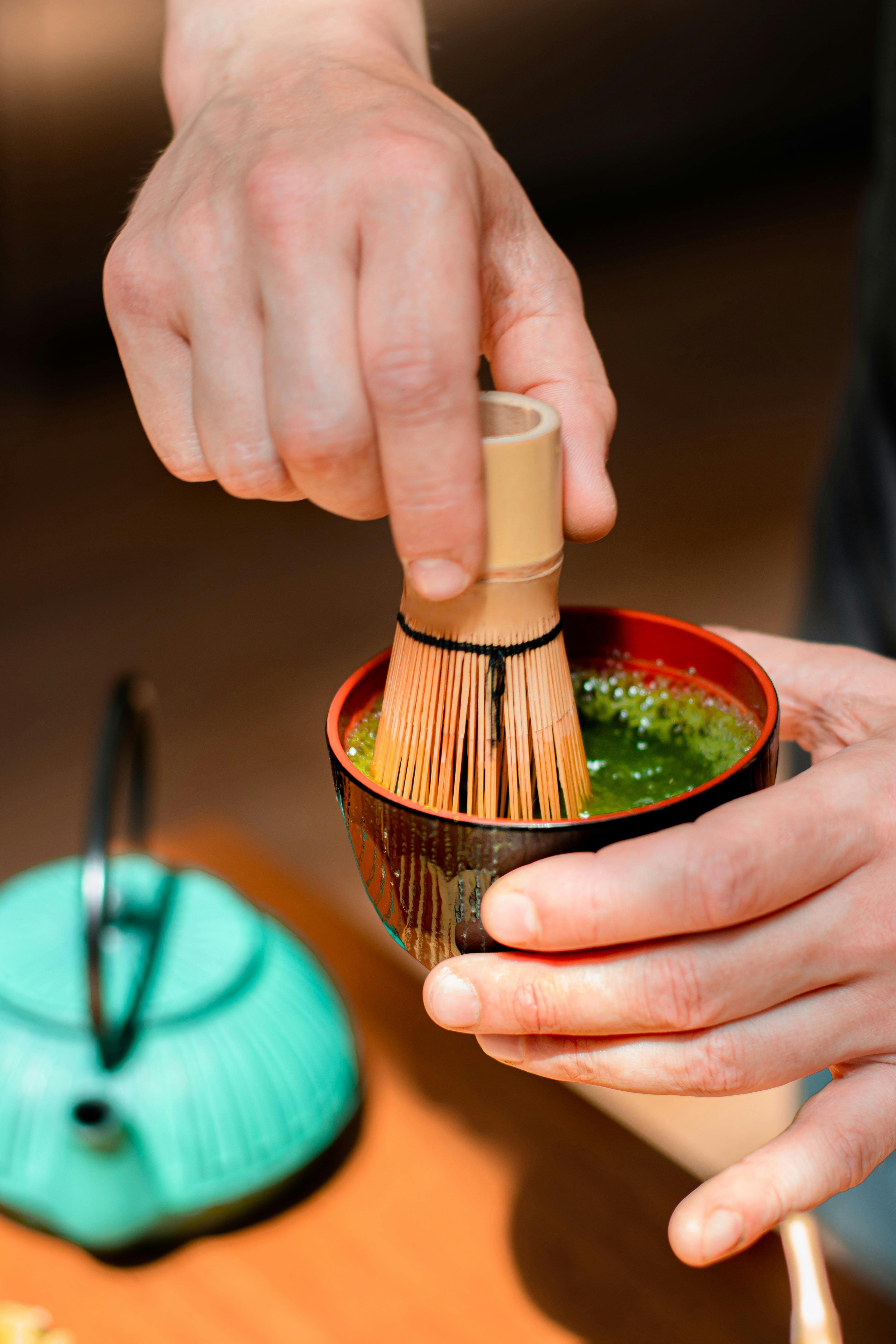 Close up of a Person Using a Whisk · Free Stock Photo
