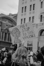 People Holding Placards and Protesting Against Sexual Violence