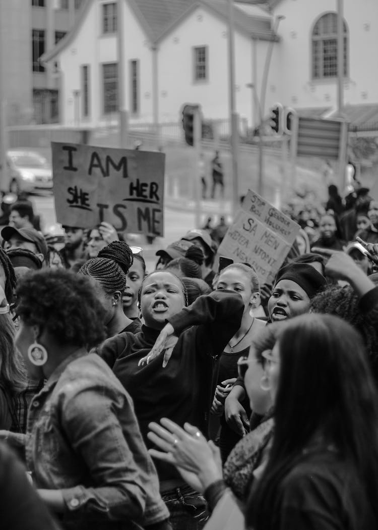 Black And White Protest