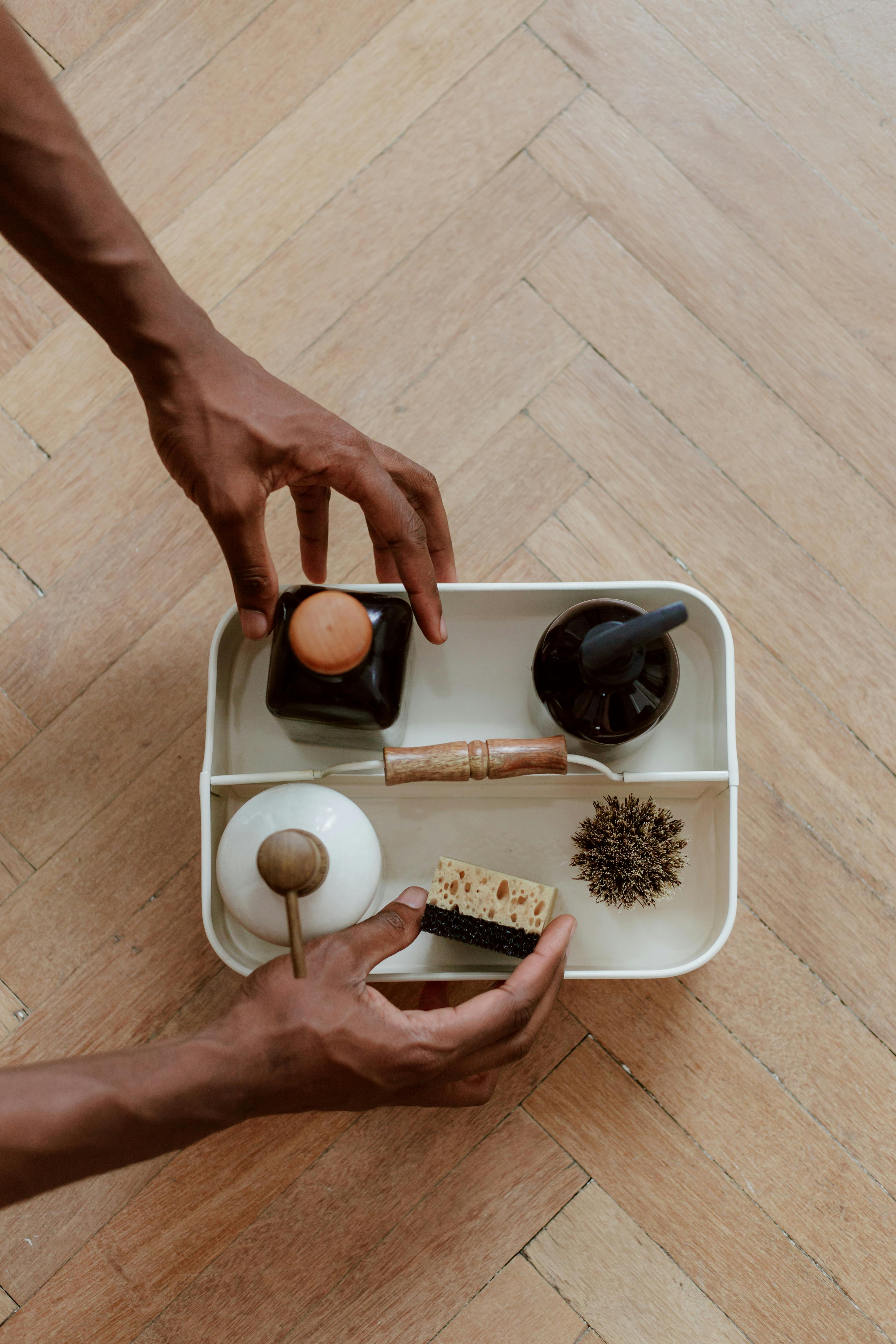 kitchen cleaning set