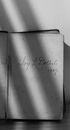 A Penmanship on a Book