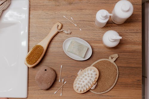 Cosmetics on Table