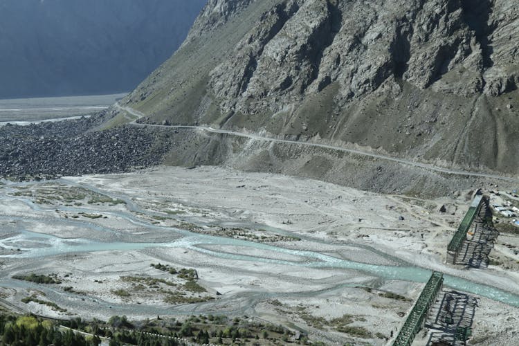 Aerial Footage Of Quarry Site 