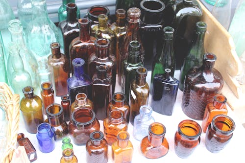 Free stock photo of bottles, colorful, colorful bottles