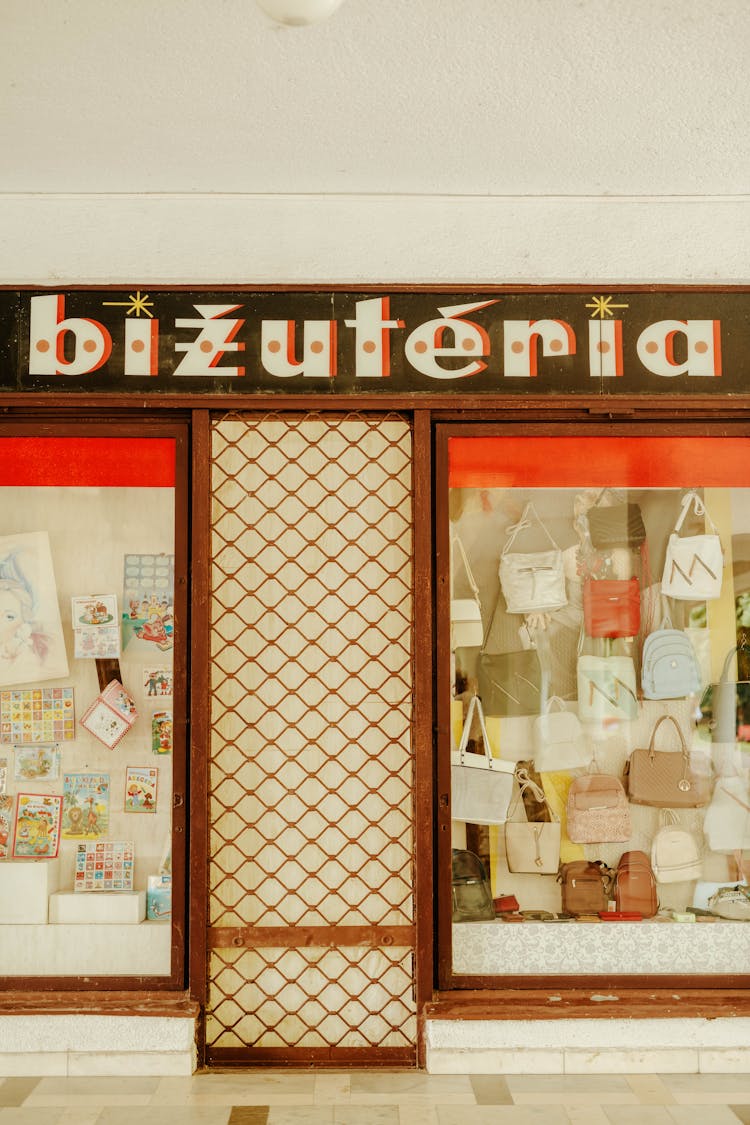 Vintage Store Window Display 