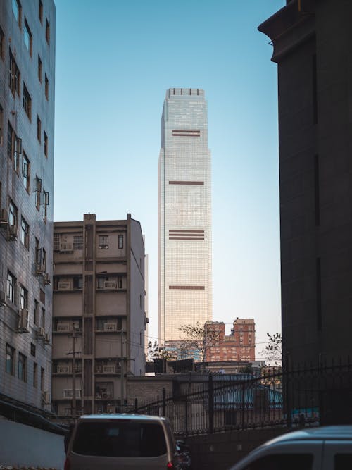 Foto profissional grátis de arquitetura, arranha-céus, centro da cidade