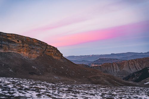 Fotos de stock gratuitas de amanecer, cielo rosa, invierno