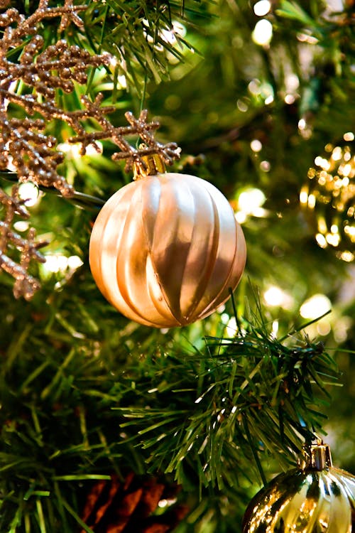 Close-up of a Christmas Ornament