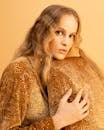 Blonde Woman on Fashion Photoshoot 