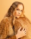 Blonde Woman on Fashion Photoshoot