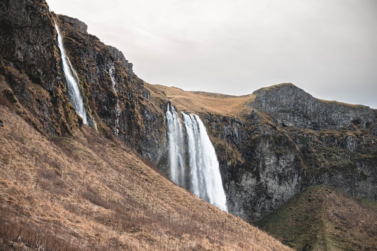 Overcast Over Waterfalls