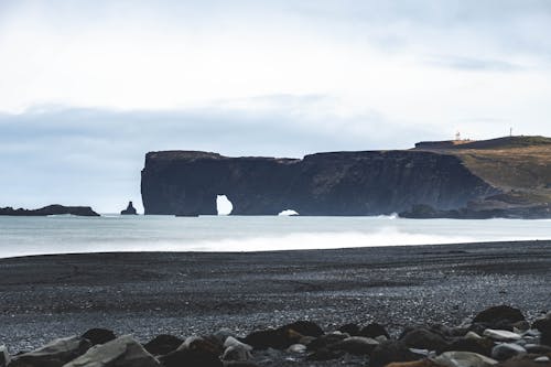 Gratis arkivbilde med 4k-bakgrunnsbilde, døren hill island, dyrhólaey