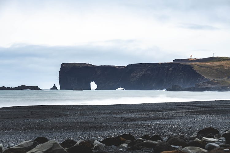 Landscape Photography Of Dyrholaey