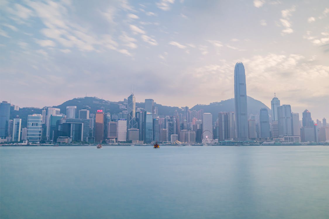 Free Skyline Photography of Hong Kong City Stock Photo