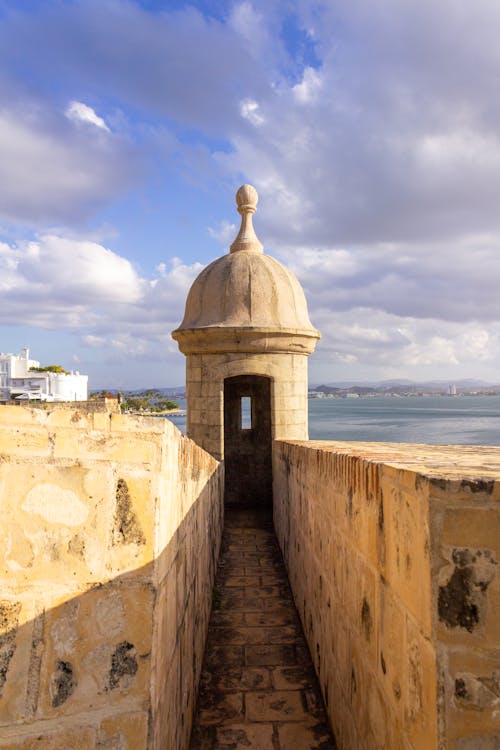 Watch Tower of the El Morro Castle in San Juan, Puerto Rico