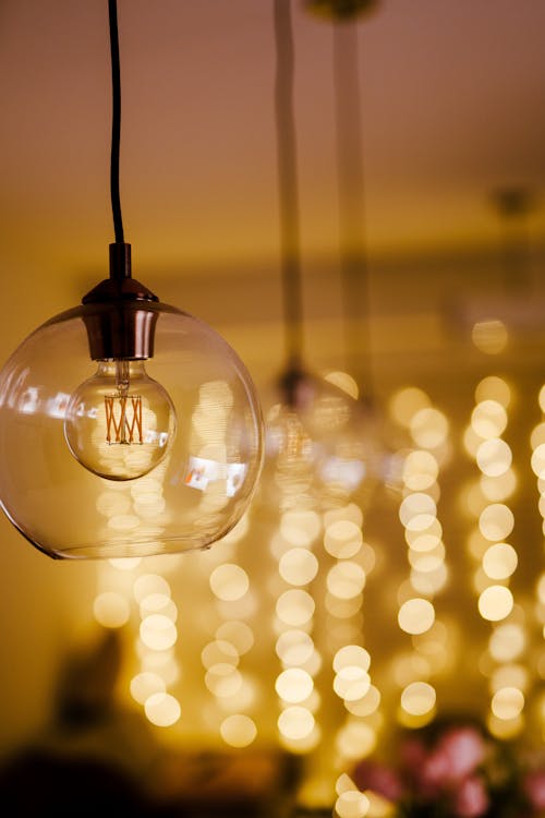 Free Close-Up Shot of a Light Bulb Stock Photo