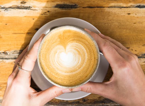 Δωρεάν στοκ φωτογραφιών με cafe, flatlay, latte art Φωτογραφία από στοκ φωτογραφιών