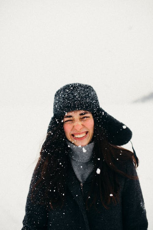 Základová fotografie zdarma na téma na výšku, padající sníh, rolák