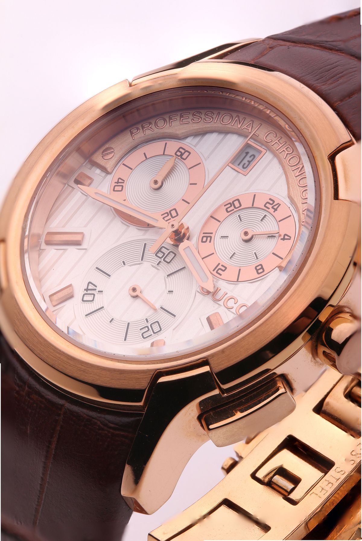 Duikhorloge van dichtbij, voorbeeldfoto