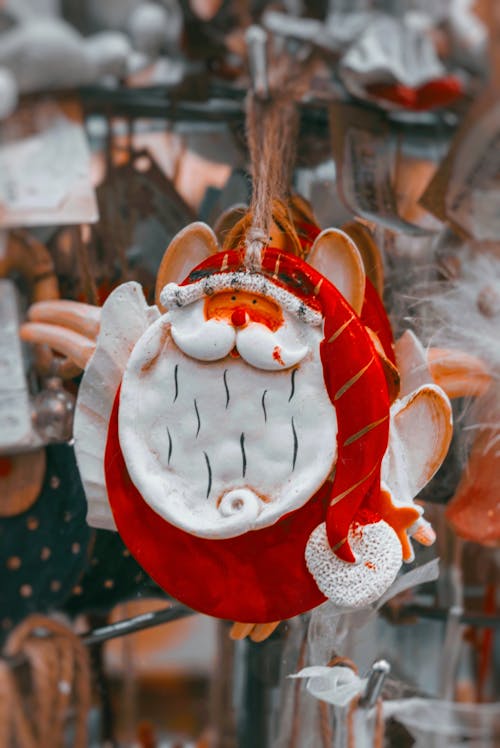 Close-Up Shot of a Christmas Ornament