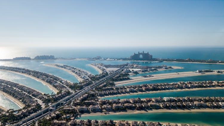 Aerial View Of Palm Jumeirah