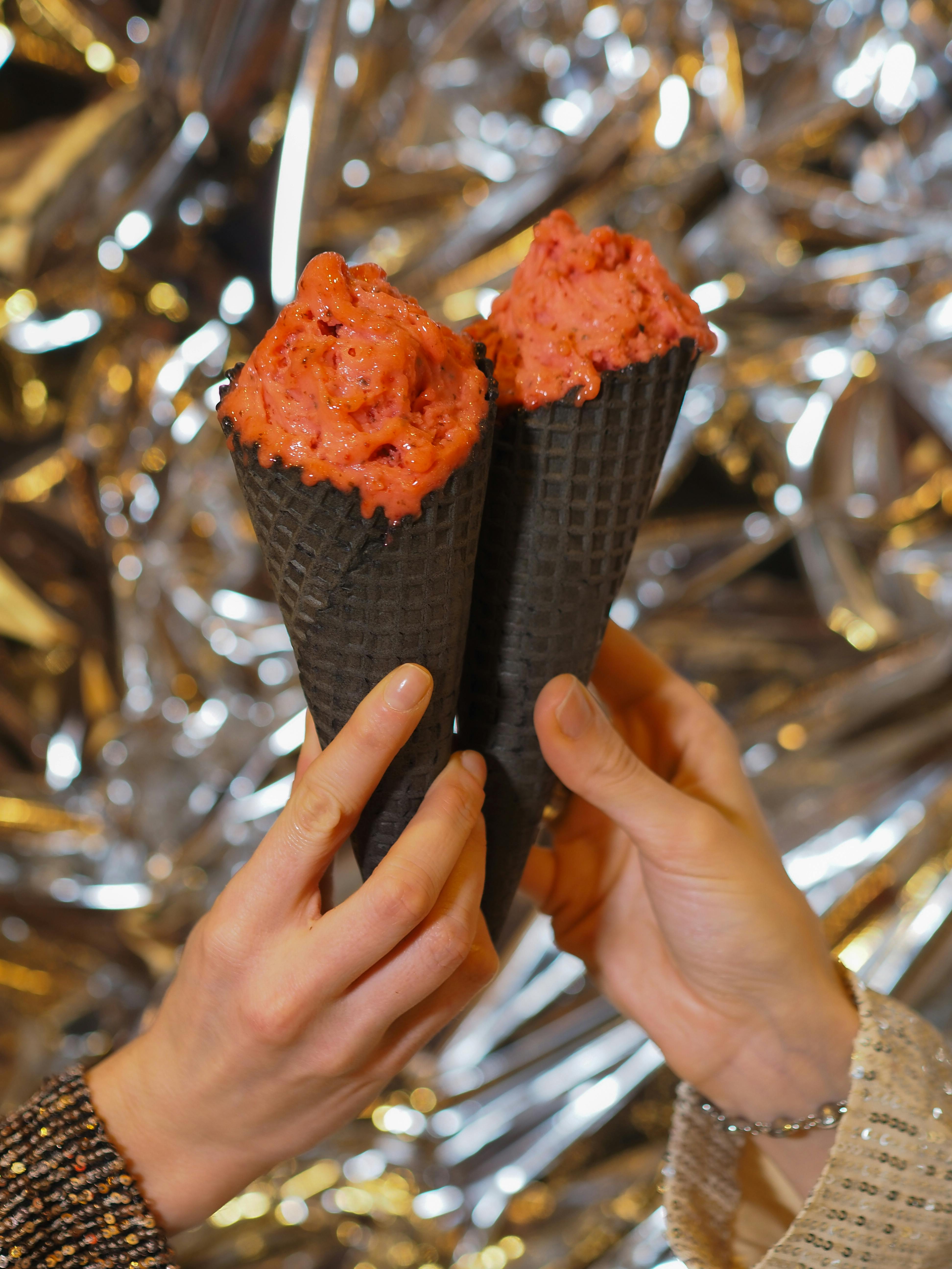 Activated Charcoal Ice Cream