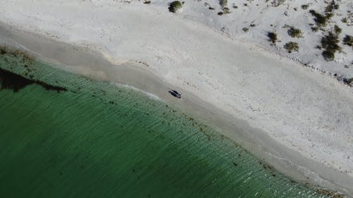 Aerial Photography of Beach