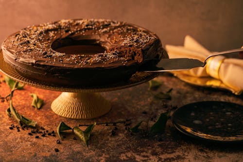 Základová fotografie zdarma na téma chutný, čokoládový dort, jídlo