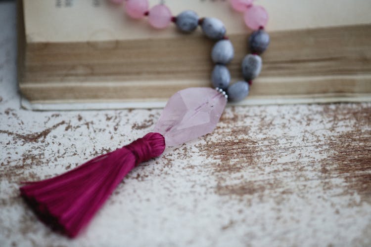 Crystal On Prayer Beads