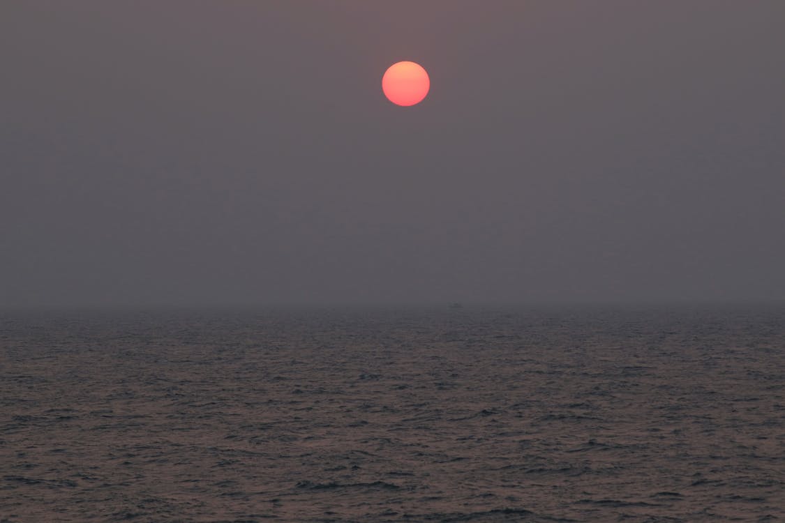 바다, 바다 경치, 일몰의 무료 스톡 사진