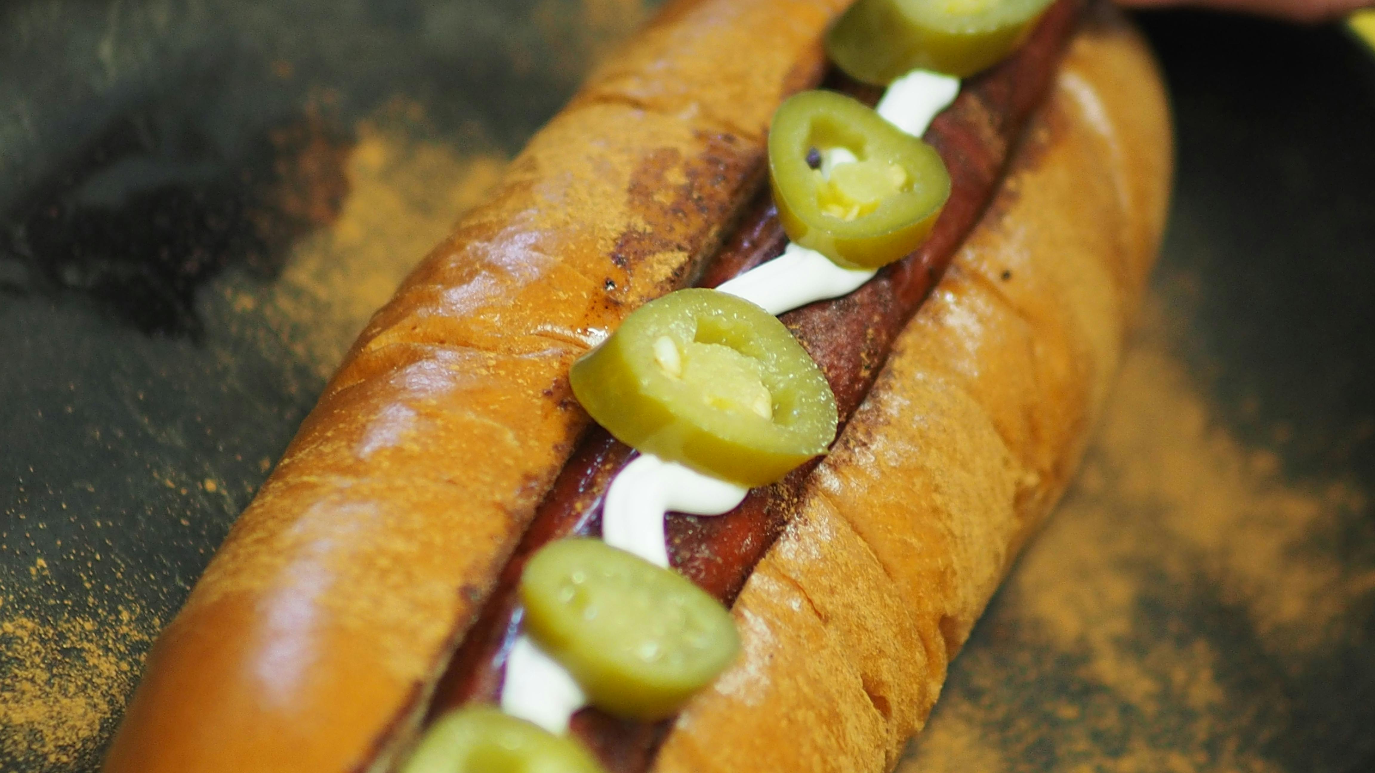 Free stock photo of chilli dog, hot dog, hotdog